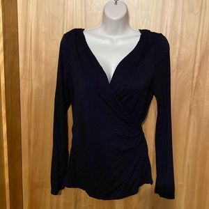 Free people double V wrap top